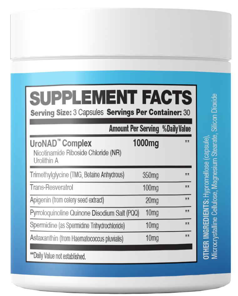 Youth Engine™ UroNAD Capsules 30 Servings