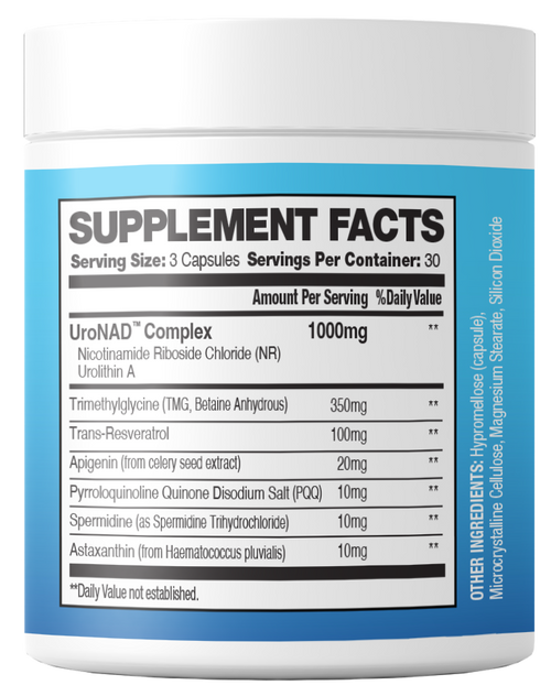 Youth Engine™ UroNAD Capsules 30 Servings