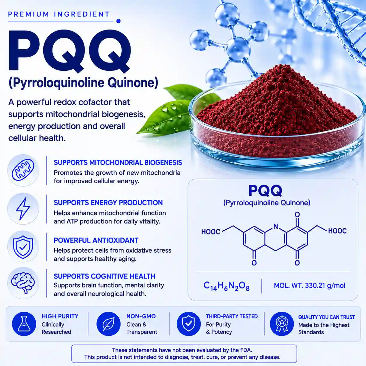 PQQ (Pyrroloquinoline Quinone)